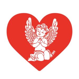 Angel Love Free SVG File