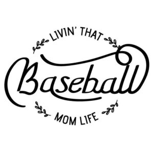 Baseball mom life SVG & png free download