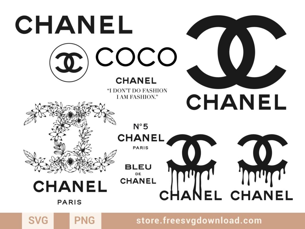 Chanel Perfume SVG & PNG Download