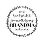 Grandma in heaven SVG & PNG free download