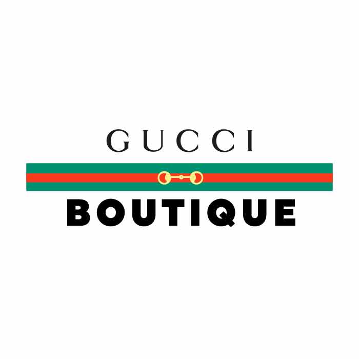 Gucci Boutique SVG PNG cut files free download