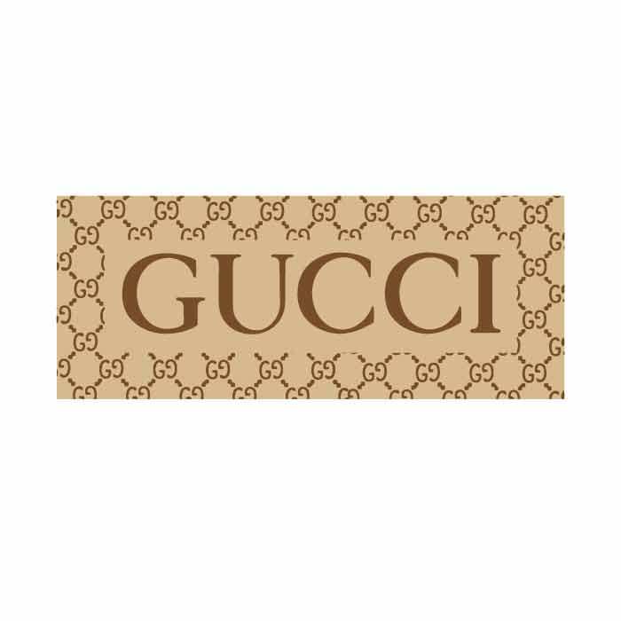 Gucci pattern SVG PNG free cut files download