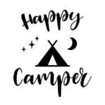 Happy camper SVG & png free download