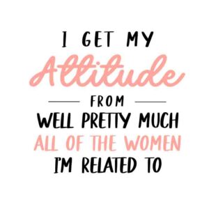 I get my attitude SVG & PNG free download