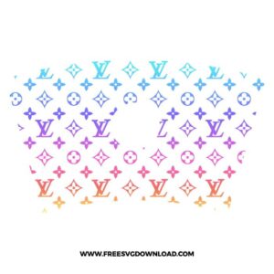 LV Starbucks Wrap SVG & PNG Cut Files SVG & PNG free downloads. You can use cut files with Silhouette Studio, Cricut for your DIY projects.