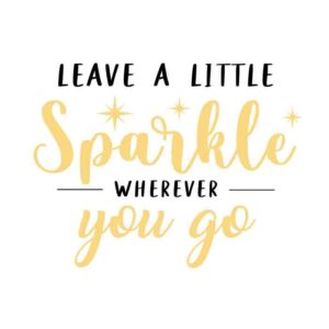Leave a Little Sparkle SVG & PNG