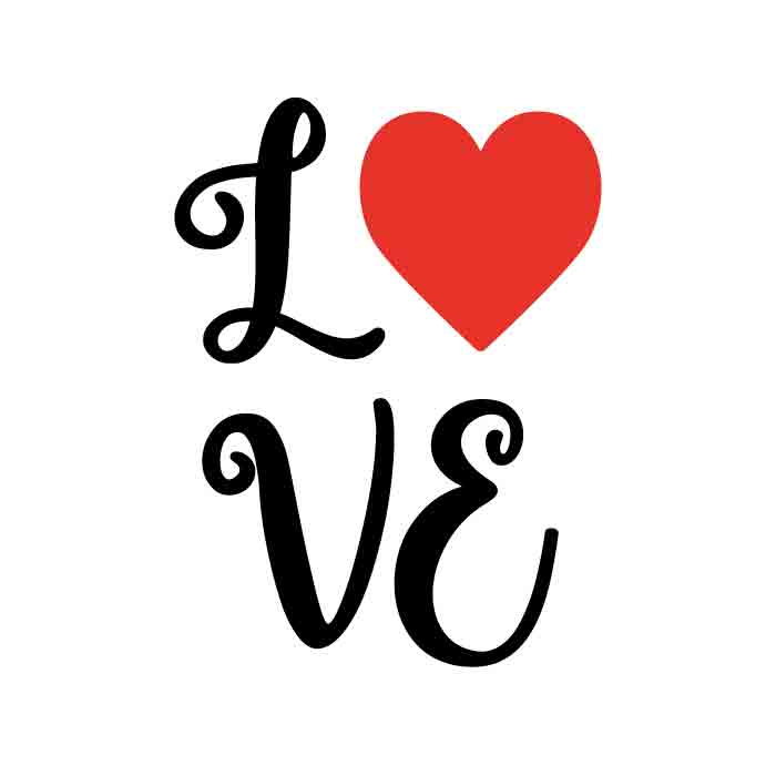 Love SVG free download png cut files