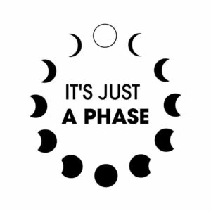 Just A Phase Moon Free SVG File