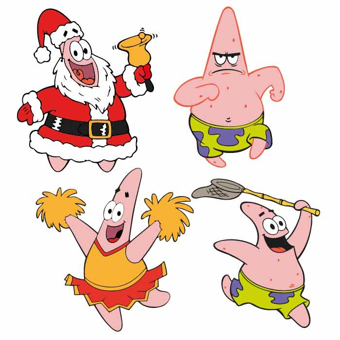 Patrick star free SVG & PNG Download