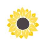 Sunflower SVG PNG 2 free download cut files