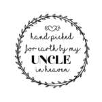 Uncle in heaven SVG & PNG free download