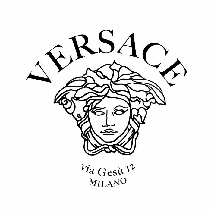 Versace Milano SVG png cut files download