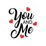 You and me Free SVG Download cut files PNG