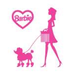Barbie dog free SVG PNG cut files
