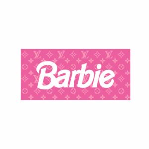 Barbie LV logo SVG & PNG Download cut