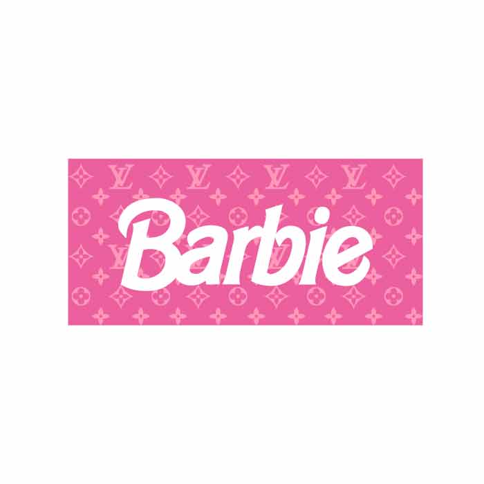Barbie LV logo SVG & PNG Download cut