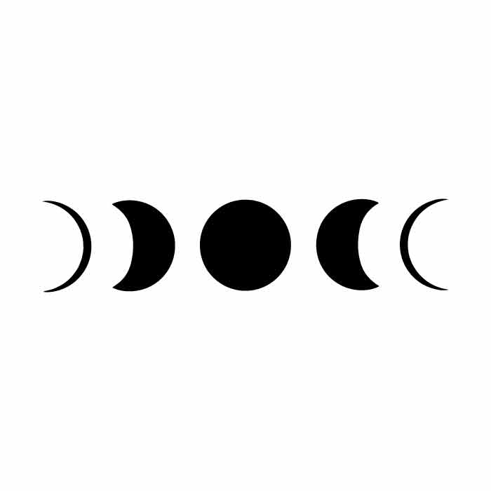 Moon phase SVG free cut files