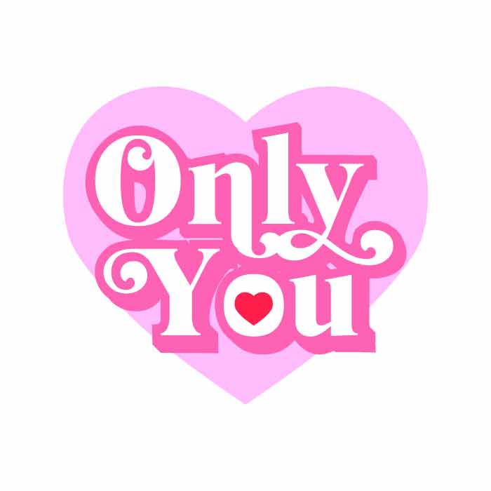 Only you Free SVG Download cut files PNG