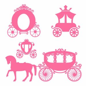 Princess carriage free SVG & PNG Download