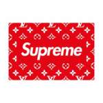 Supreme Louis Vuitton SVG PNG free cut filed download
