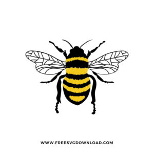 Bumble Bee Free SVG File