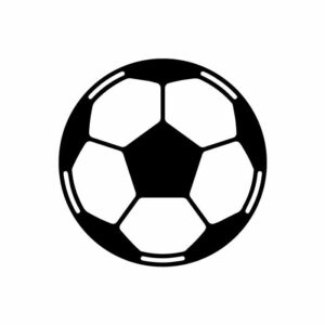 Soccer ball SVG PNG free cut files download