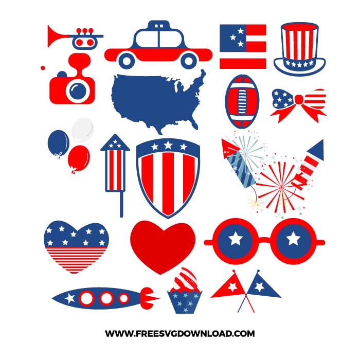 4th of July Bundle SVG, SVG Free Download, SVG for Cricut Design Silhouette, free svg files, free svg files for cricut, free svg images, free svg for cricut, free svg images for cricut, svg cut file, svg designs,