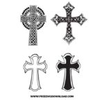 Cross SVG, SVG Free Download, church svg, christian svg, crosses svg, religious svg, jesus svg, faith svg, cross clipart, SVG for Cricut Design Silhouette,