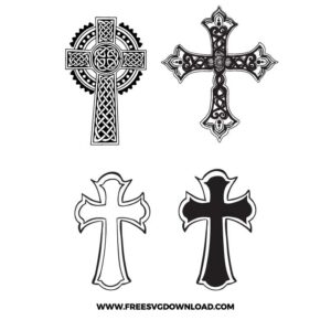 Cross SVG, SVG Free Download, church svg, christian svg, crosses svg, religious svg, jesus svg, faith svg, cross clipart, SVG for Cricut Design Silhouette,