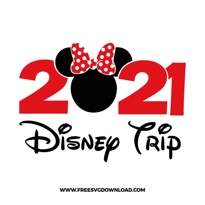 2021 Disney Trip Minnie SVG & PNG Free Download