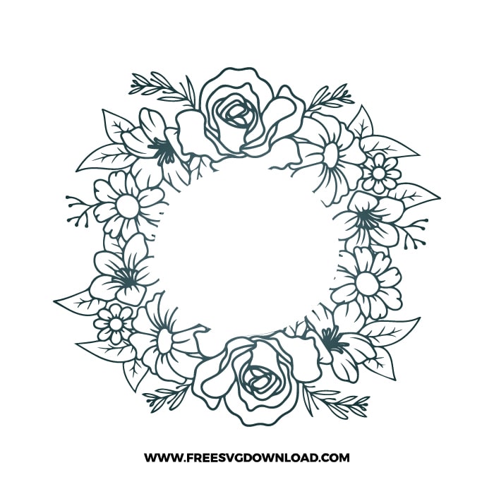 Floral Starbucks Wrap SVG & PNG, SVG Free Download, SVG for Cricut Design Silhouette, flower starbucks wrap svg, rose starbucks wrap svg