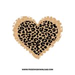 Leopard heart free SVG & PNG free downloads leopard svg, cheetah svg, animal print svg, cheetah print svg, leopard pattern svg, mom life svg, leopard spots svg, Leopard heart SVG