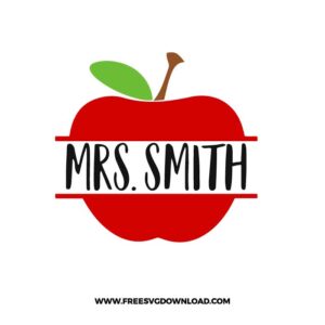 Apple Monogram SVG & PNG, SVG Free Download, SVG for Cricut Design Silhouette, summer svg, monogram svg, fruit svg, teacher svg, teacher monogram svg, school svg, split monogram svg, kindergarten svg