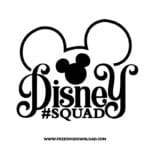Disney Squad SVG & PNG Free Download