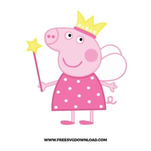 Peppa Pig free SVG & PNG cut files - Free SVG Download