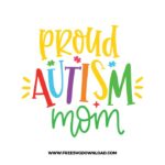 Proud autism mom SVG & PNG, SVG Free Download, SVG for Cricut Design Silhouette, autism svg, autism awareness svg, autism mom svg, autism puzzle svg, puzzle piece svg, autism heart svg, kids svg, family svg, birthday svg, baby svg
