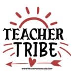 Teacher tribe 3 SVG & PNG, SVG Free Download, SVG for Cricut Design Silhouette, teacher svg, school svg, kindergarten svg, teacher life svg, teaching svg, graduation svg