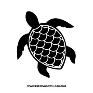 Turtle SVG & PNG, SVG Free Download, SVG for Cricut Design Silhouette, summer svg, beach svg, tropical svg, sea svg, turtle clipart, bird svg, animal svg