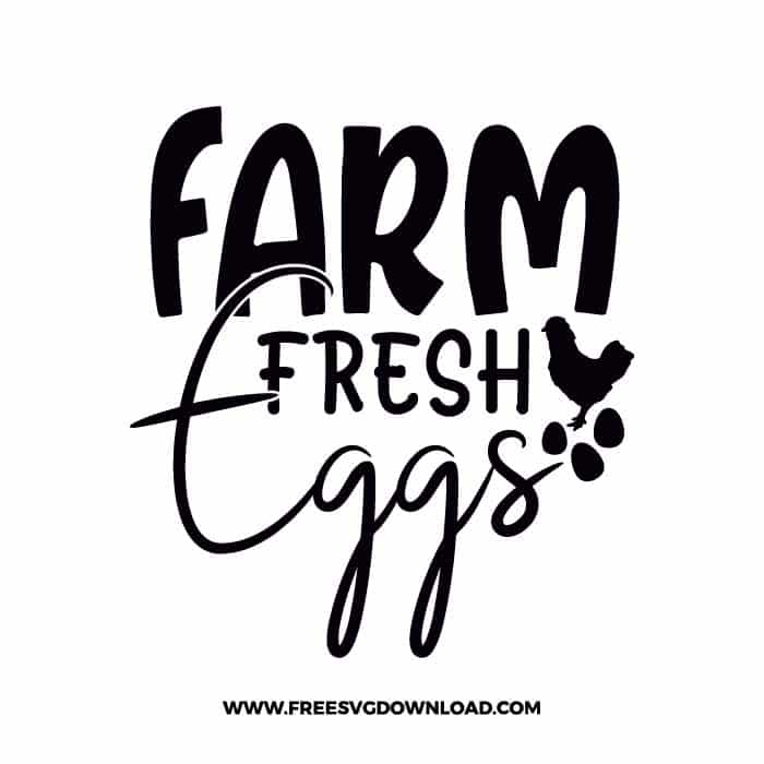 Farm fresh eggs SVG & PNG, funny kitchen svg, pot holder svg, chef svg, baking svg, cooking svg, kitchen sign svg, farmhouse svg, kitchen towel svg, pantry svg, farm svg, layered SVG Free Download,  SVG for Cricut Design Silhouette, svg files for cricut