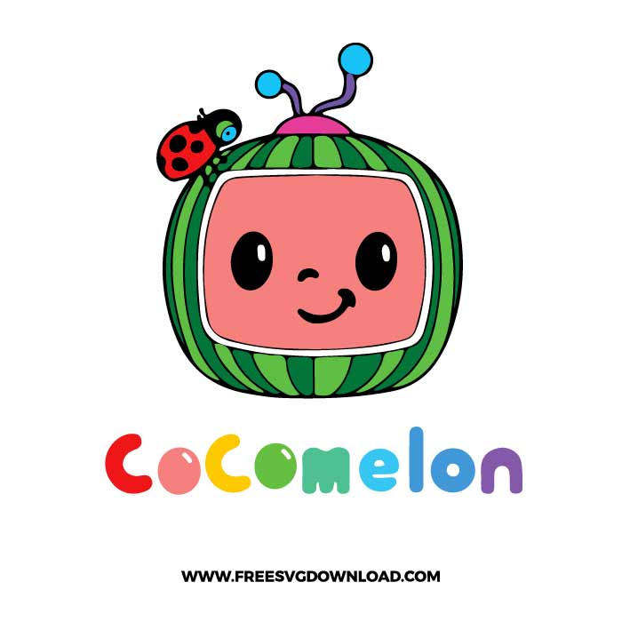 Cocomelon free SVG & PNG cut files - Free SVG Download