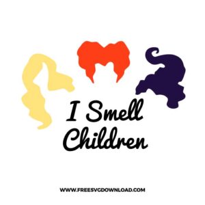 Hocus Pocus I Smell Children Free SVG File