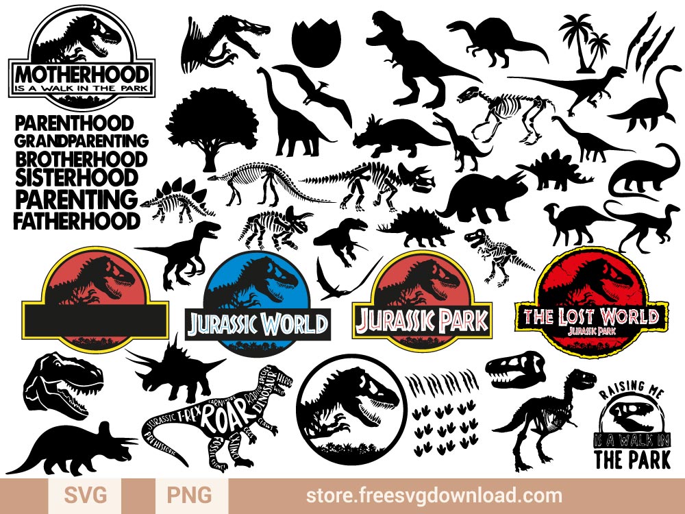 Dinosaur free SVG & PNG cut files | Free SVG Download