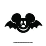 Mickey Mouse bat free SVG & PNG, SVG Free Download,  SVG for Cricut Design Silhouette, svg files for cricut, halloween free svg, spooky free svg, fall svg, pumpkin svg, happy halloween svg, halloween png, ghost svg, autumn svg, trick or treat svg, horror svg, witch svg, skull svg, zombie svg, halloween tshirt svg, disney svg