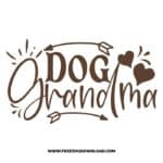 Dog Grandma free SVG & PNG free downloads. You can use cut files with Silhouette Studio, Cricut for your DIY projects.