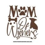 Mom Of Wieners 2 free SVG & PNG free downloads. You can use cut files with Silhouette Studio, Cricut for your DIY projects.