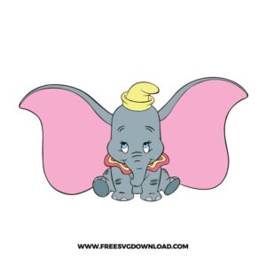 disney svg, elephant svg, baby elephant svg, svg for kids, cartoon svg