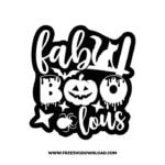 FabBoolous 2 free SVG & PNG, SVG Free Download,  SVG for Cricut Design Silhouette, svg files for cricut, halloween free svg, spooky svg