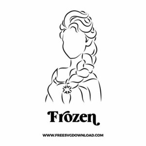 Frozen SVG & PNG, SVG Free Download, svg files for cricut, svg files for Silhouette, separated svg, trending svg, disney svg, svg for kids, cartoon svg, disney princess svg, princess svg, elsa svg
