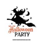 Halloween party 1 free SVG & PNG, SVG Free Download,  SVG for Cricut Design Silhouette, svg files for cricut, halloween free svg, spooky svg