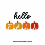 Hello fall pumpkin free SVG & PNG, SVG Free Download,  SVG for Cricut Design Silhouette, svg files for cricut, quotes svg, popular svg, funny svg, thankful svg, fall svg, autumn svg, blessed svg, pumpkin svg, grateful svg, happy fall svg, thanksgiving svg, halloween svg, fall leaves svg, fall welcome svg